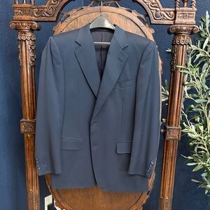 Canali Dark Blue Men's Blazer